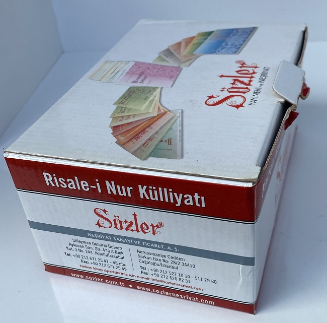 Sözler Neşriyat Cep Risalei Nur 28 Kitap Kutulu Set
