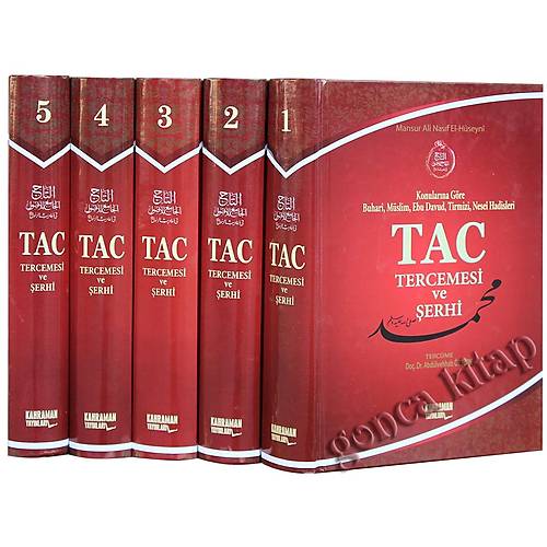 Tac Tercemesi ve erhi, 2.Hamur, 5 Cilt Set