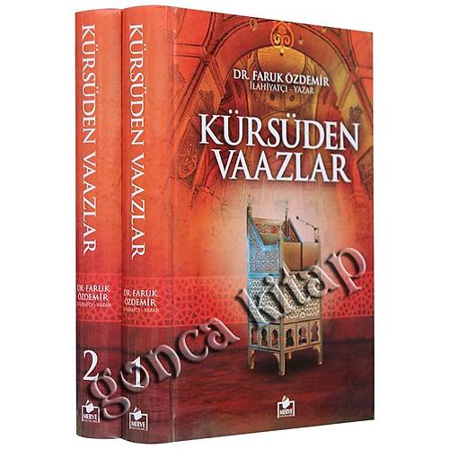 Krsden Vaazlar  2 Cilt SET Dr. Faruk zdemir ( lahiyat - Yazar ) MERVE YAYIN