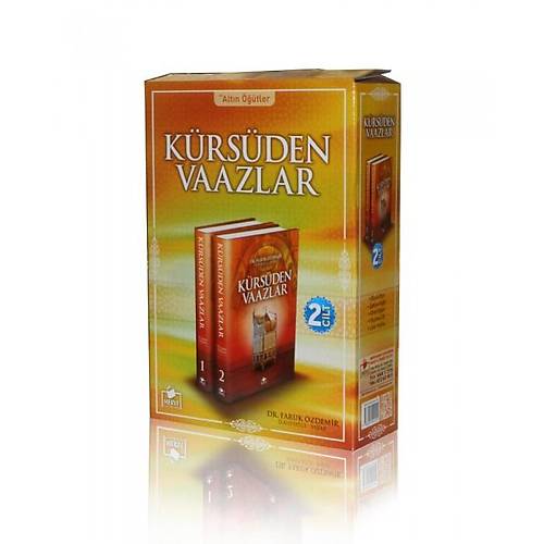 Krsden Vaazlar  2 Cilt SET Dr. Faruk zdemir ( lahiyat - Yazar ) MERVE YAYIN