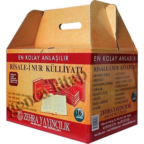 ZEHRA Risalei Nur Klliyat Lgateli Byk Boy 16 KTAP