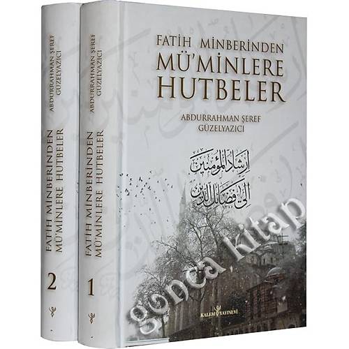 Fatih Minberinden Müminlere Hutbeler, 2 Cilt Set