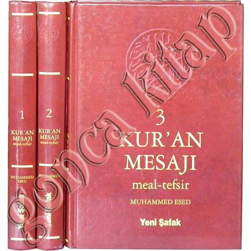 Kuran Mesajı Meal, Muhammed Esed 3 CİLT SET
