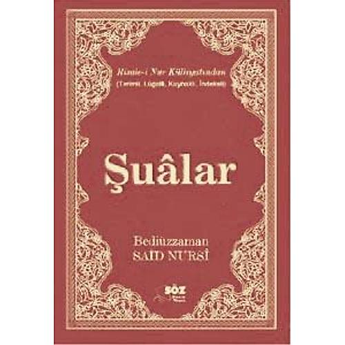 Şualar, Söz Basım, Büyük Boy Vinleks Cilt