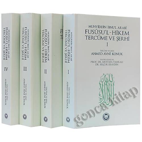 Fususul  Hikem Tercüme ve Şerhi 4 Cilt Set
