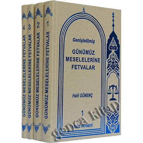 Günümüz Meselelerine Fetvalar 4 CİLT Takım
