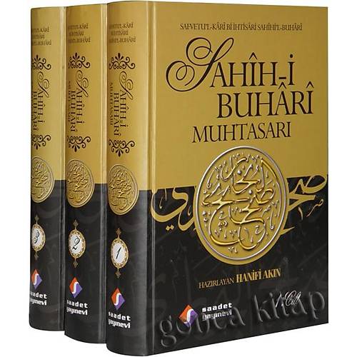 Sahihi Buhari Muhtasarı, 2. Hamur 3 Cilt Set SAADET