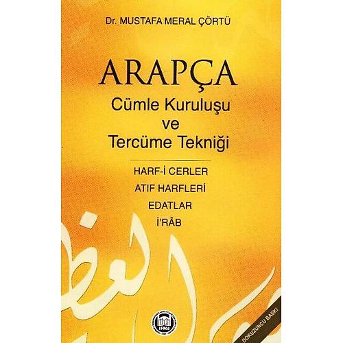 Arapça Cümle Kuruluşu ve Tercüme Tekniği İFAV