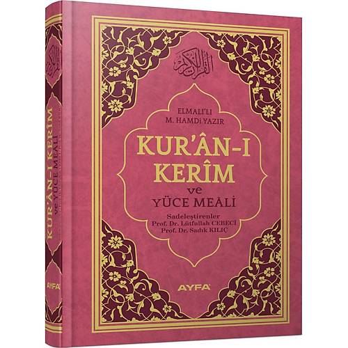 Ayfa Kuranı Kerim ve Meali Orta Kod 172