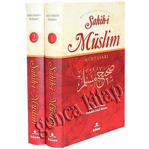 Sahihi Müslim Muhtasarı 2 Cilt Set Büyük Boy Hüner
