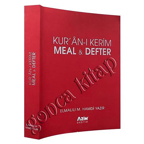 Kuranı Kerim Meal ve Defter Azim