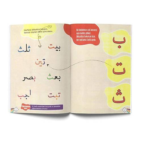 Okul Öncesi Elifba Seti 4 Kitap Hayrat Neşriyat