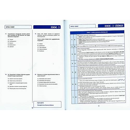 M.Ümütli 2020 DHBT Tüm Adaylar Tafsilat Çözümlü 10 Deneme Sınav