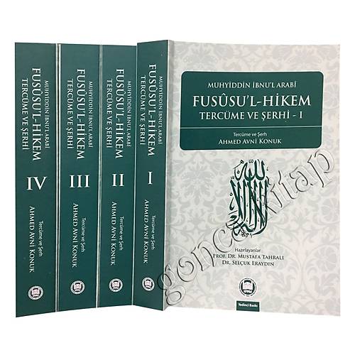 Fususul  Hikem Tercüme ve Şerhi 4 Cilt Set