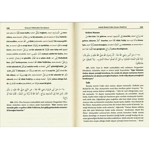 KİTAP KALBİ Siracül Müttekin Tercümesi 3 Cilt Set