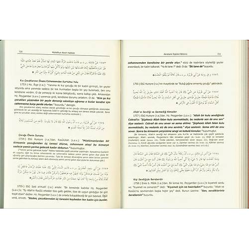 Müttefekun Aleyh Hadisleri, Buhari ve Müslimin İttifak Ettiği Hadisler BÜYÜK BOY HÜNER