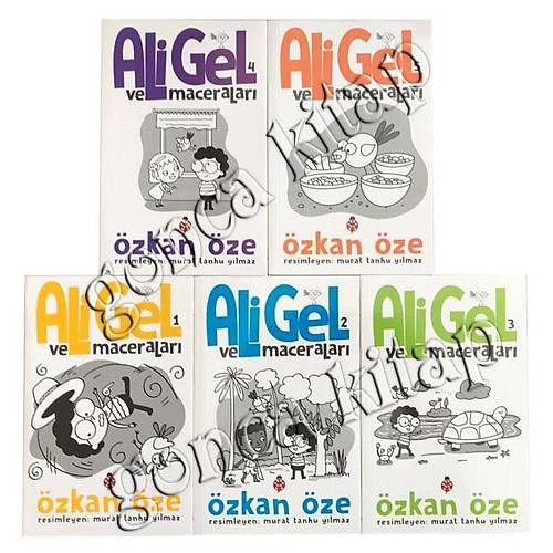 Ali Gel ve Maceraları 5 Kitap Seti
