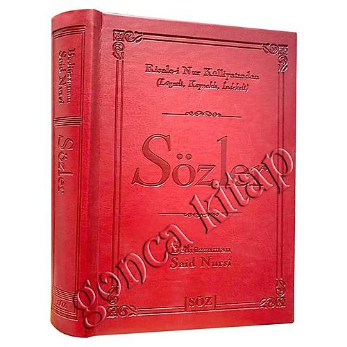Sözler Büyük Boy İki Renk, Termo, Söz Basım