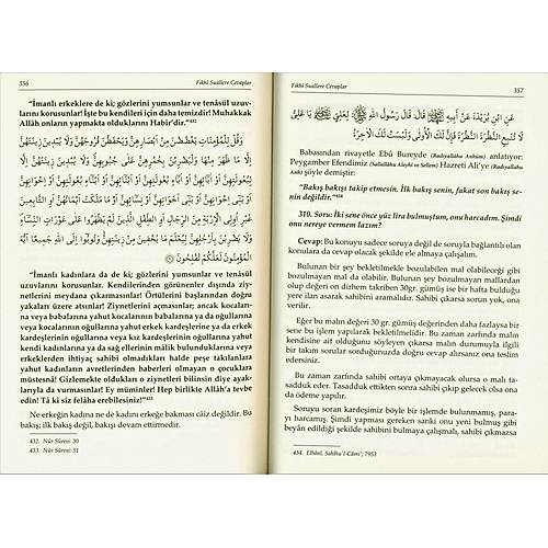Fıkhi Suallere Cevaplar 8 Cilt Takım AHISKA