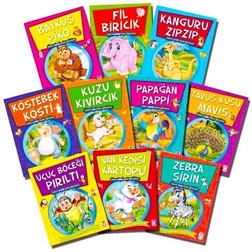 Timaş Allahın İsimlerini Öğreniyorum 2 Set 10 Kitap