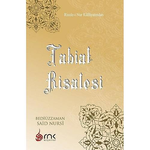 Tabiat Risalesi Karton Kapak, Şamua Kağıt, Orta Boy 10,5×16 cm RNK