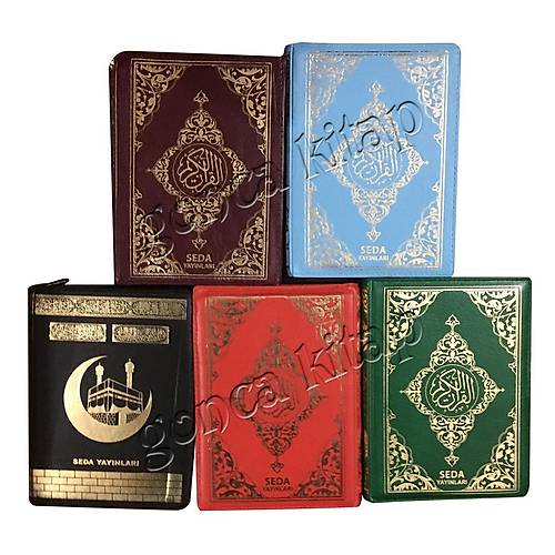 Çanta Boy Kılıflı Fermuarlı Kuranı Kerim SEDA