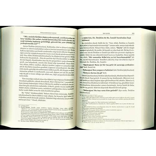 Ayet ve Hadislerle Peygamberler Tarihi İbn Kesir 2 Cilt Set ÇELİK