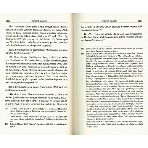 Hadis Seti 1 Sahihi Buhari, Sahihi Müslim, Buhari ve Müslim'in İttifak Ettikleri Hadisler, Riyazus Salihin