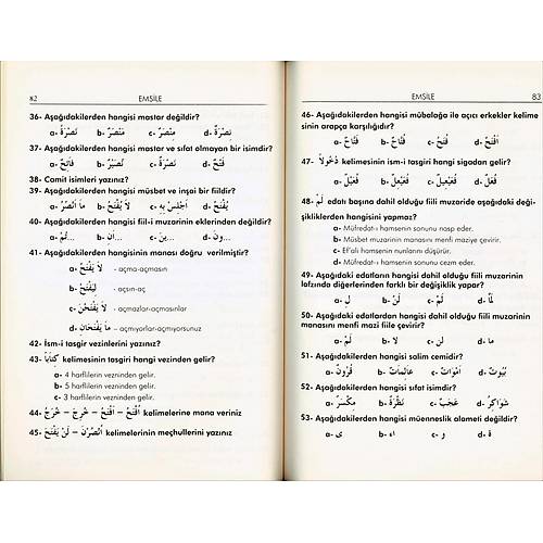 Arapça Dilbilgisi Sarf Zeynep Atay TEMİR YAYIN