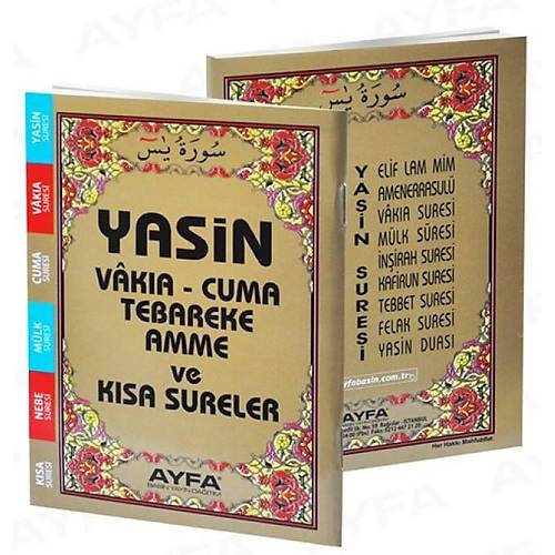 AYFA 007 Yasin-i Şerif Çanta Boy Sadece Arapça Metinli Ayfa Yayın