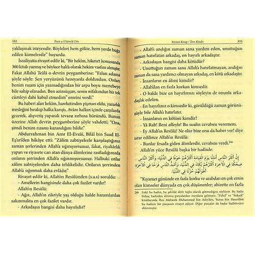 İhyau Ulumid Din , Cep Boy, 8 Cilt SET ÇELİK