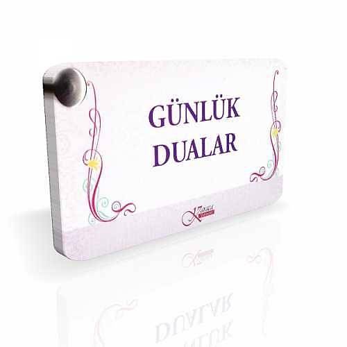 Günlük Dualar Kartelası