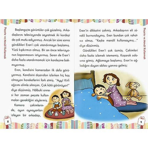 Masallarla Görgü Kuralları Set, 10 Kitap TİMAŞ