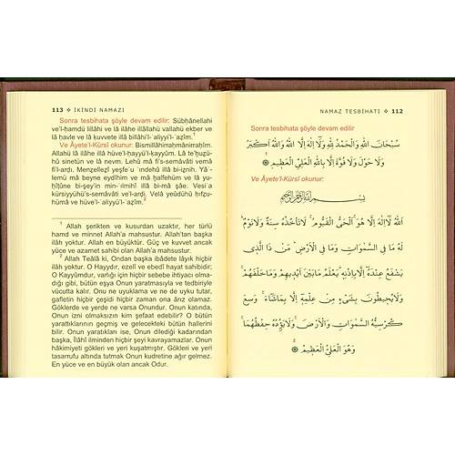 Açıklamalı Namaz Tesbihatı ve Türkçe Okunuşu Cep NESİL