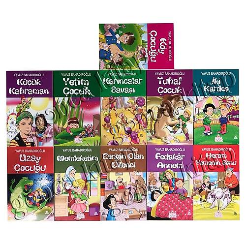 Yavuz Bahadıroğlu Değerler Eğitimi Hikayeleri 11 Kitap Set NESİL