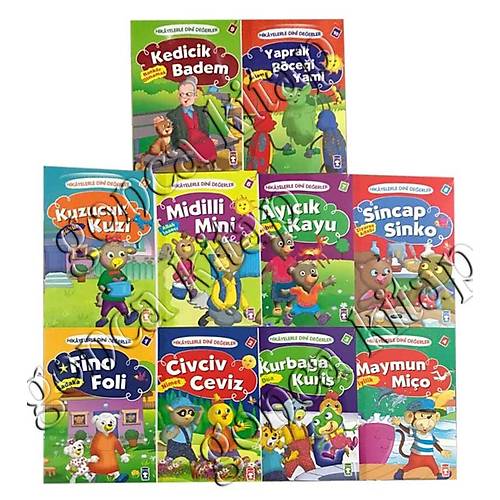 Hikayelerle Dini Değerler Set, 10 Kitap TİMAŞ