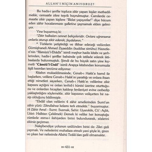 Allahı (cc) Niçin Anıyoruz