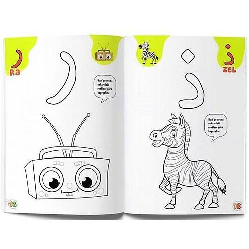 Okul Öncesi Elifba Seti 4 Kitap Hayrat Neşriyat