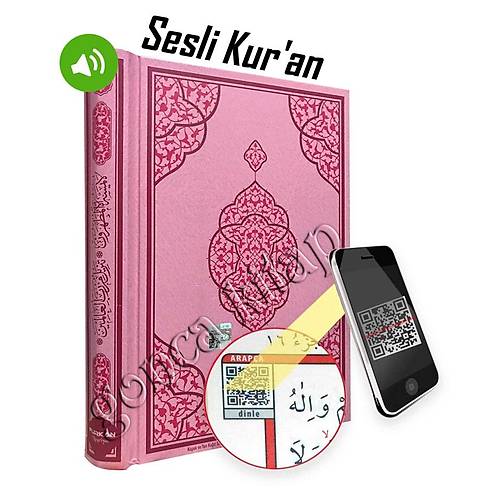 Orta Boy Kuranı Kerim , Sıvama Kalın, Pembe