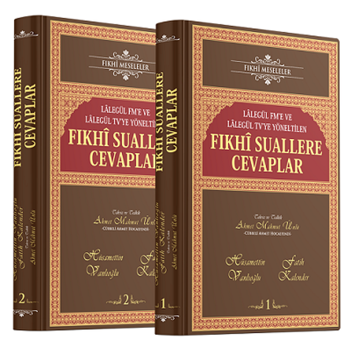 Fıkhi Suallere Cevaplar, 2 Cilt Takım Şamua Kağıt
