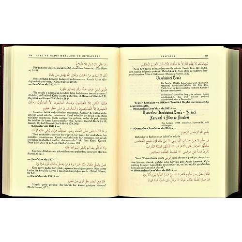 Risalei Nur Külliyatındaki Ayet ve Hadis Mealleri