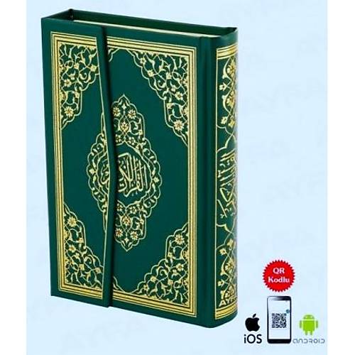 CAMİ BOY YEŞİL Mühürlü Kuranı  Kerim Sesli AYFA