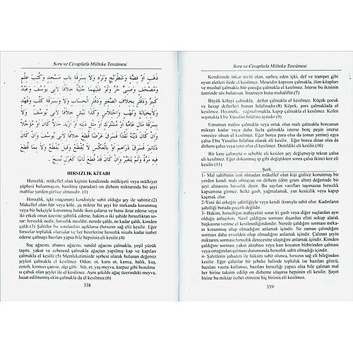Sorulu ve Cevaplı Mülteka Tercümesi, Kelime Manalı 5 Cilt ÖZENSAR