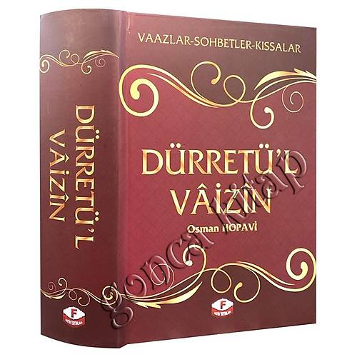 Dürretül Vaizin Vaazlar Sohbetler Kıssalar Osman Hopavi Fatih Yayın