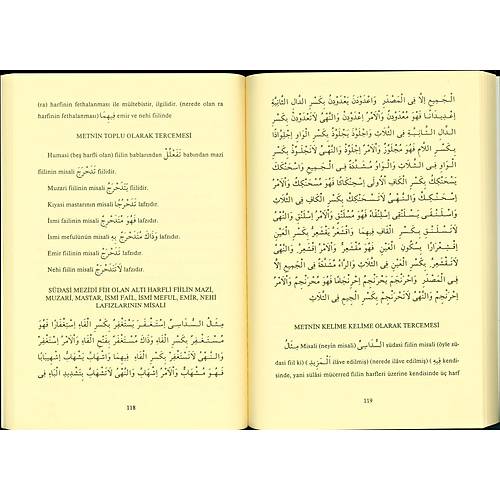 Maksud Mefhumu ve İlaller ( Türkçe - Arapça )