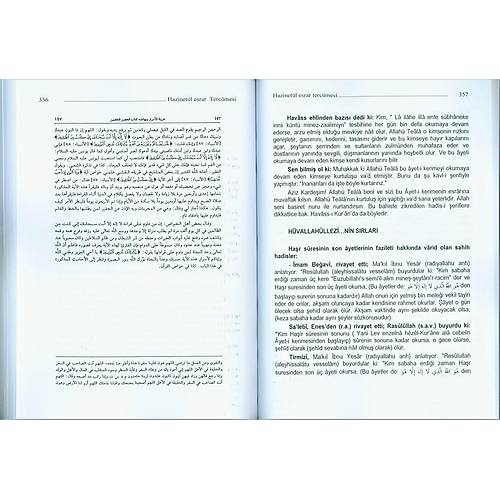 Hazinetül Esrar Tercümesi, 2 Cilt, Büyük Boy