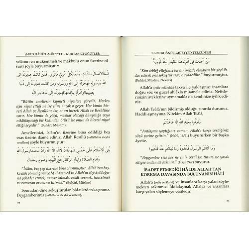El Burhanül Müeyyed Kurtarıcı Öğütler BEDİR