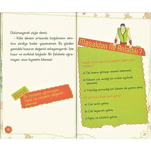 Masallarla Karakter Eğitimi Kitap Serisi, 5 Kitap