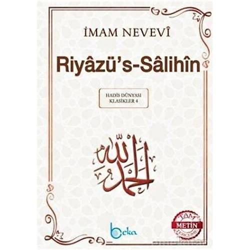 Tam Metin Riyazüs Salihin Karton Cilt 2. Hamur BEKA