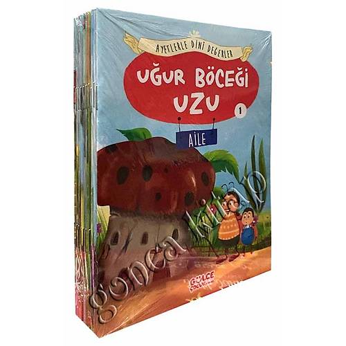 Ayetlerle Dini Değerler Set 10 Kitap Asiye Aslı Aslaner Timaş Gülce Çocuk
